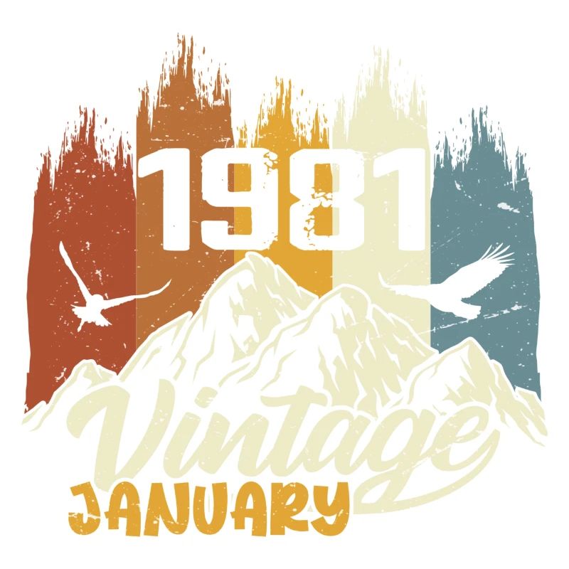 Geburtstag Januar 1981 - Geschenk Januar 1981
