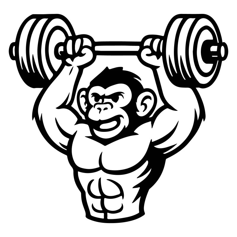 Monkey Bodybuilding Muscles