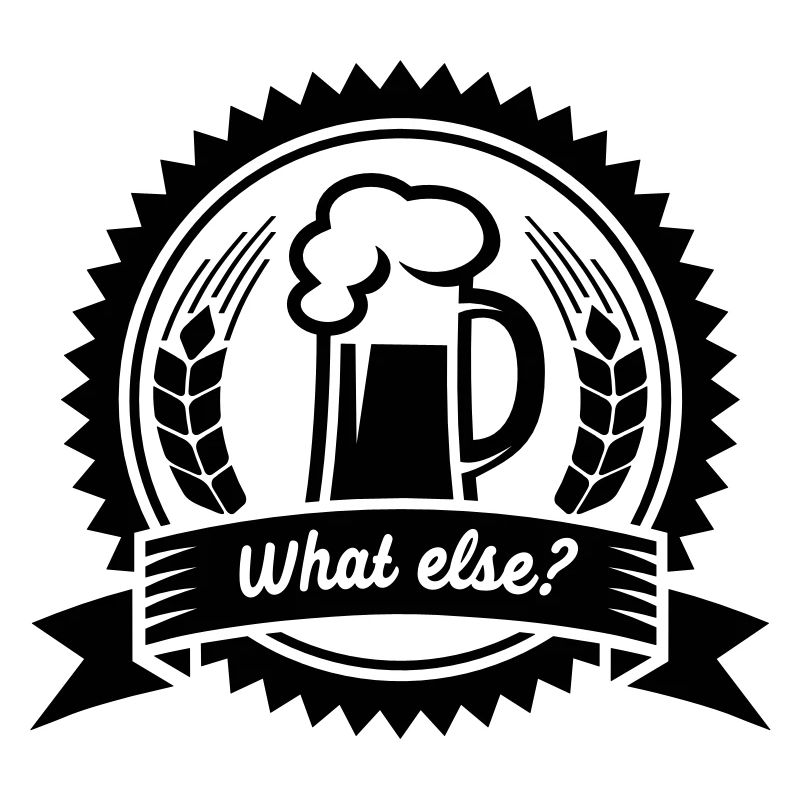 Bier - what else? (badge)