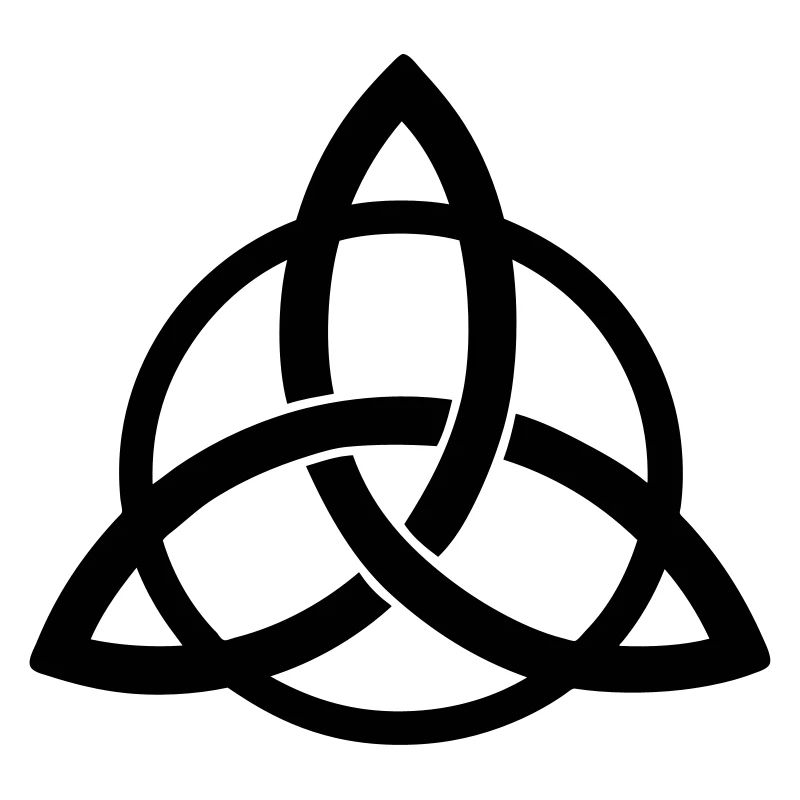 triquetra entrelacée symbole Néopaganisme celte