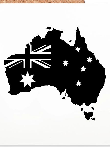 australia map design