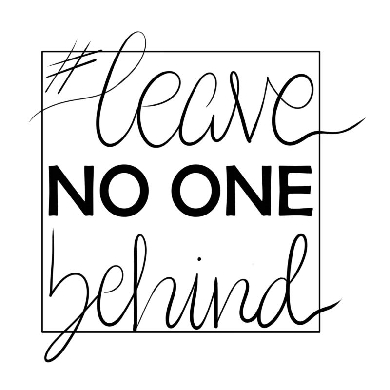 leave no one behind