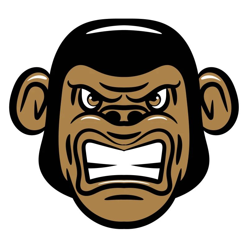 monkey angry evil
