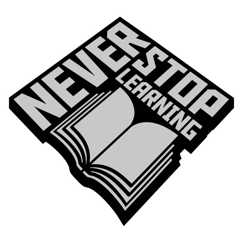 never stop learning Zitat