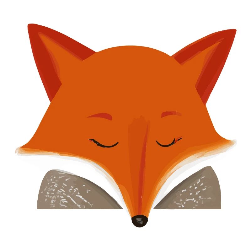 Sleeping Fox Sleeping Shirt Fox Lover