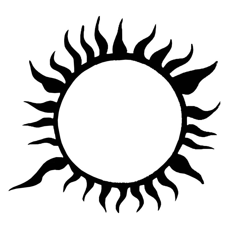 Sun Summer Watercolor Nature Beach Sky Vector