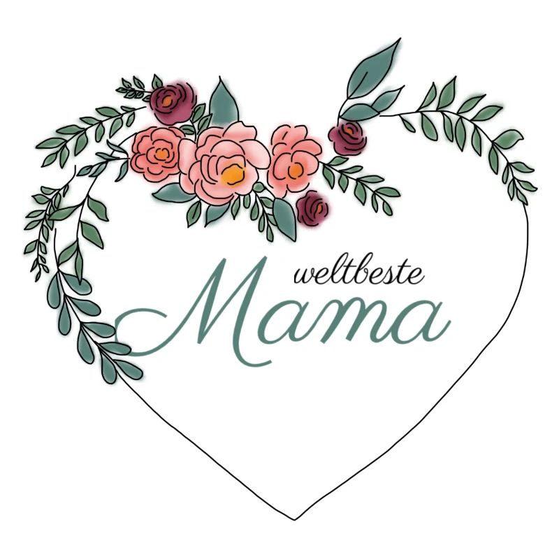 Weltbeste Mama Design - Geschenk zum Muttertag