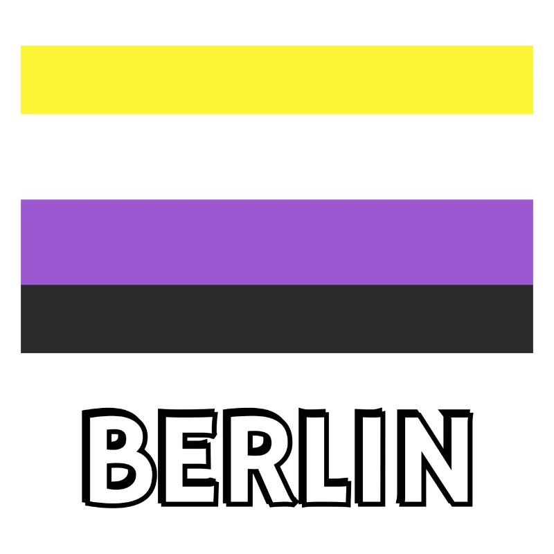 Non binary Pride Flag Berlin