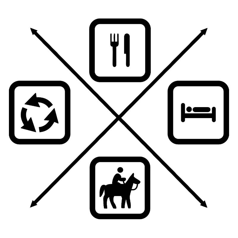 Le cycle de vie d’un cavalier, d’un cavalier, d’une balade