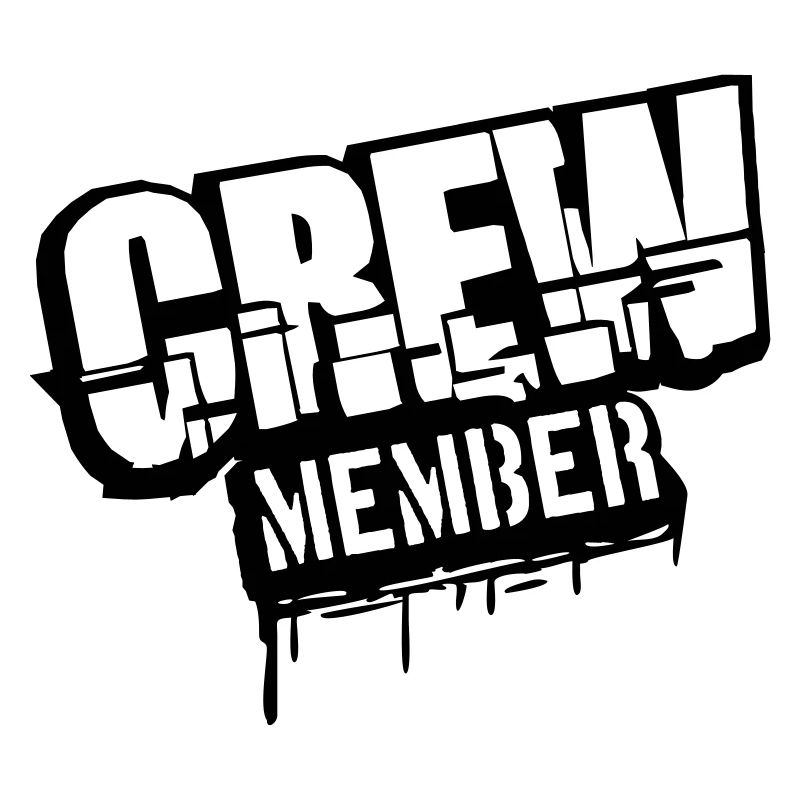 Graffiti de timbre membres équipage