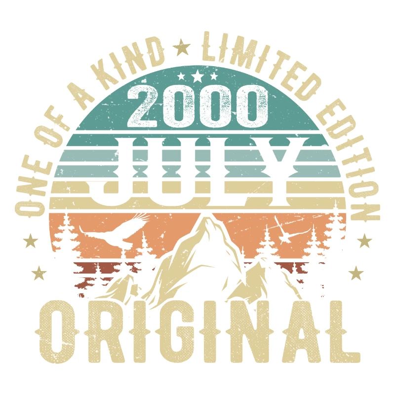 Juli 2000 Geburtstag Juli 2000 Geburtstagsgeschenk