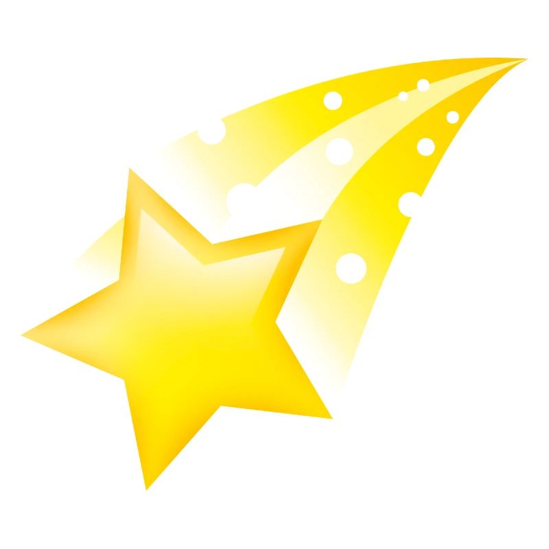 Smiley Falling Star