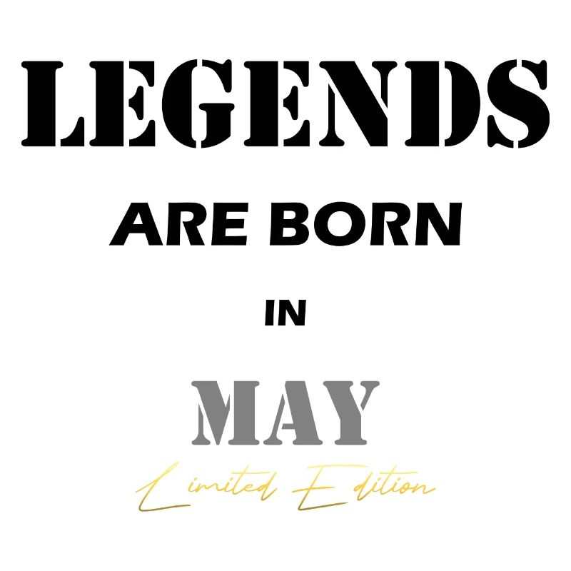 May Legends Geschenk black