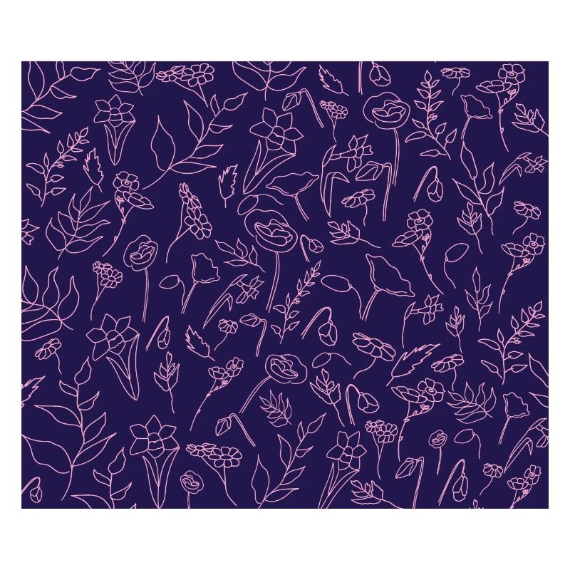 Delicate flower pattern