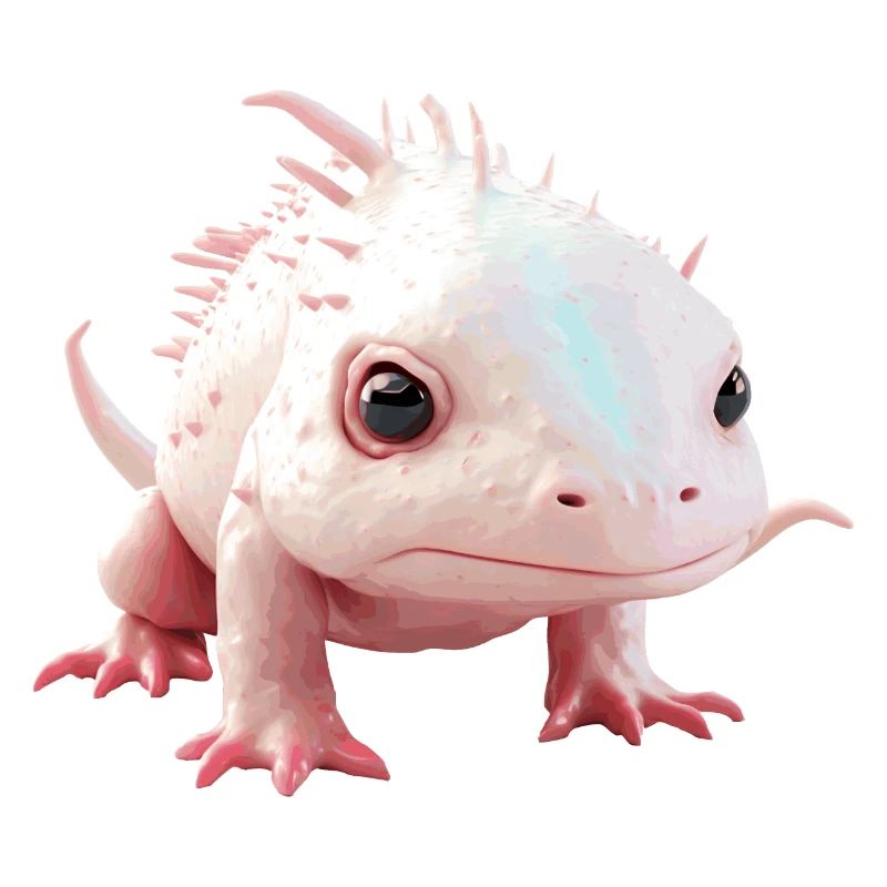 Ein Axolotl ist eigentlich ein Urzeittier