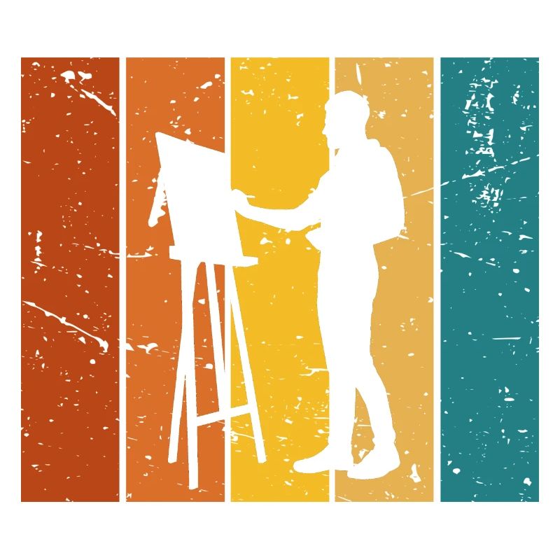 Vintage gift painter