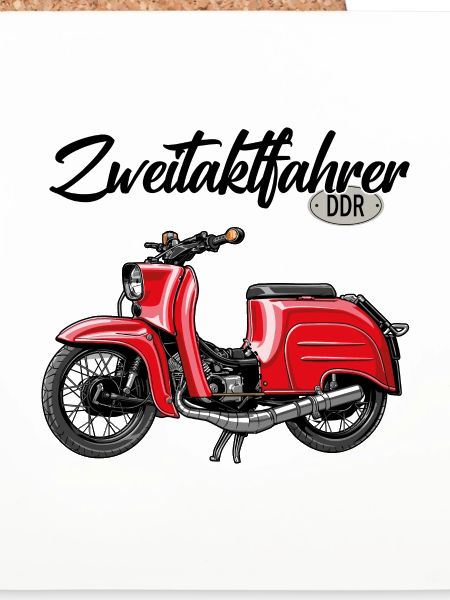 Schwalbe (rot / Zweitaktfahrer) // Illustration