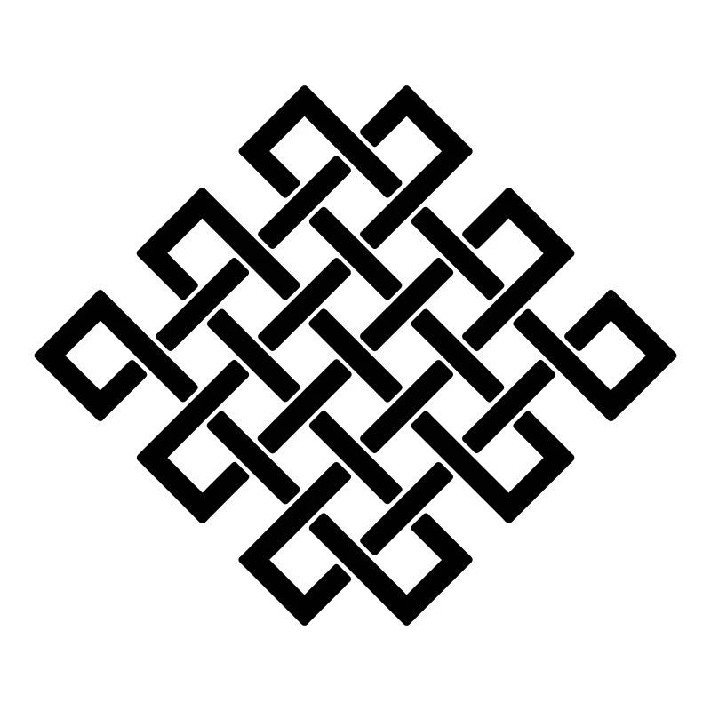 25 Crossing-Endlessknot