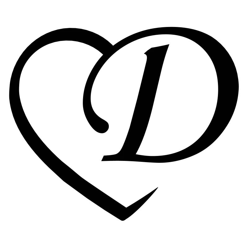 Liebe Buchstabe D