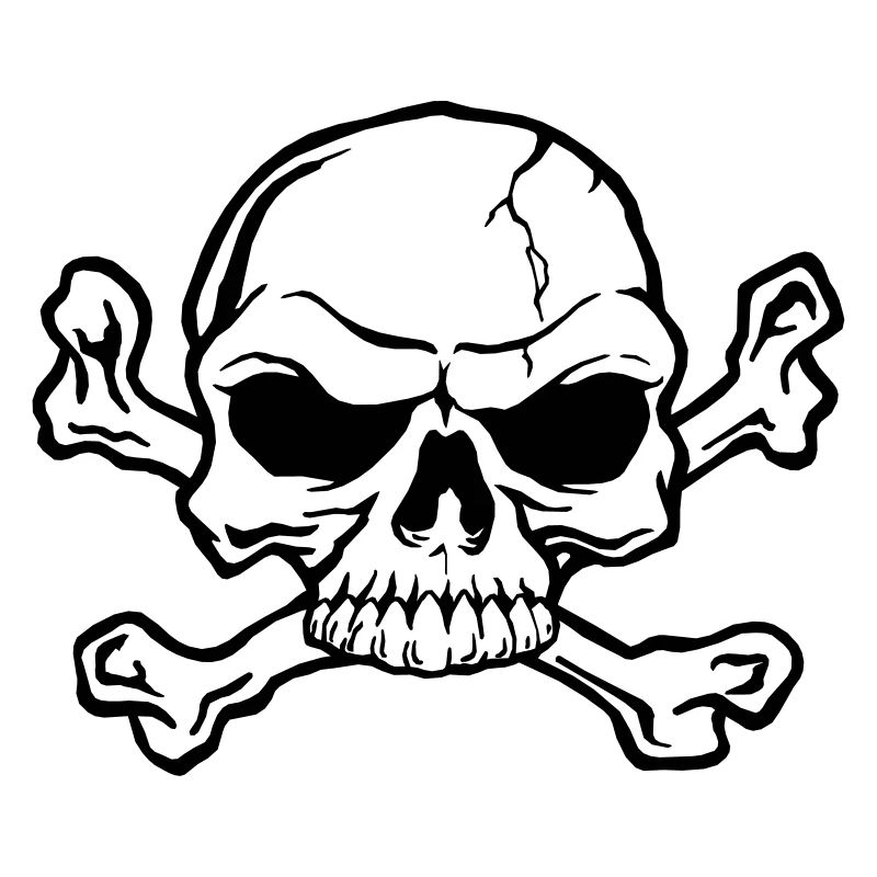 Piratenschädel