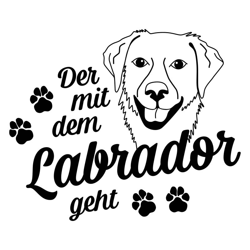 Der mit dem Labrador geht