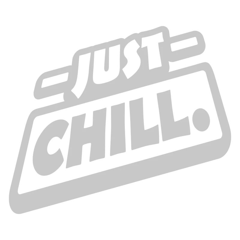 Just Chill Text Logo