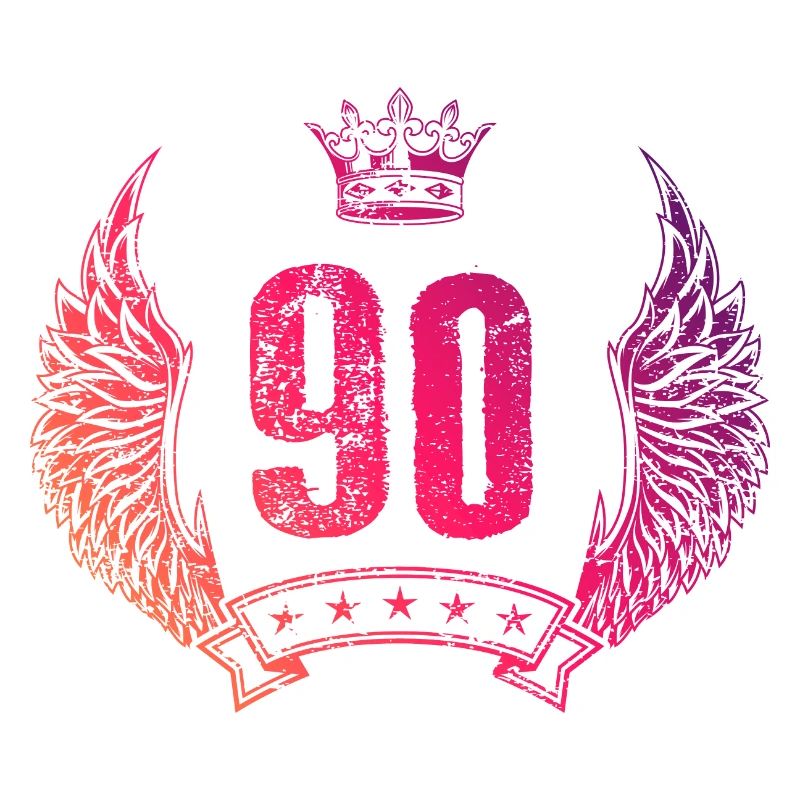 90 Couronne de numéros