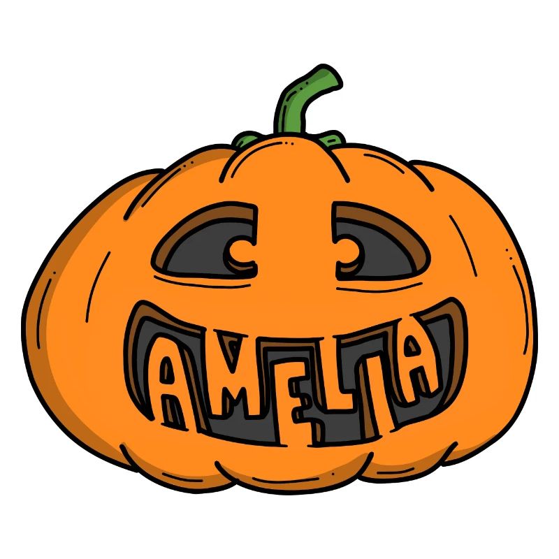 Amelia Halloween Pumpkin