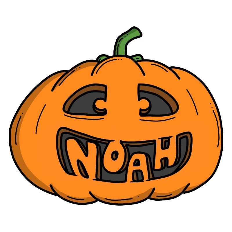 Noah Halloween Pumpkin
