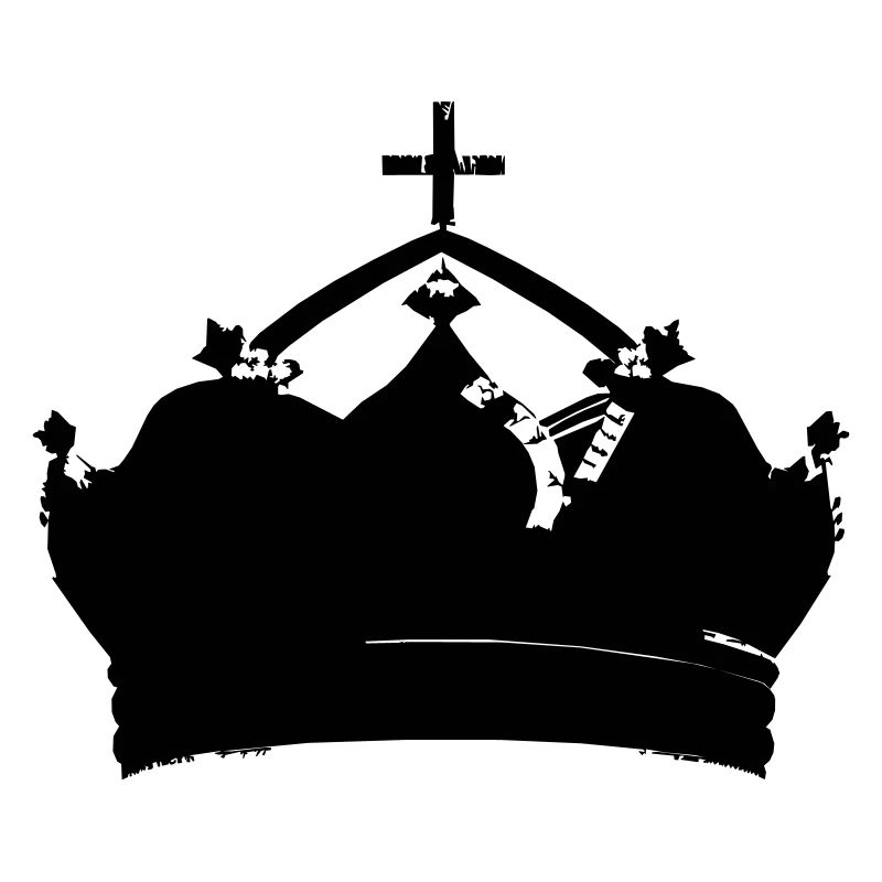 Crown Symbol King and Queen Love Vector 7