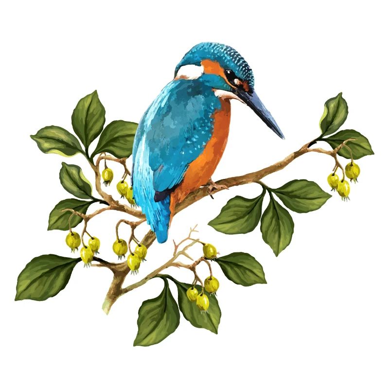 Bunter Vogel
