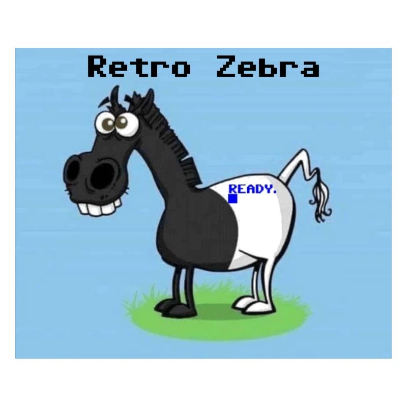 Retro Zebra