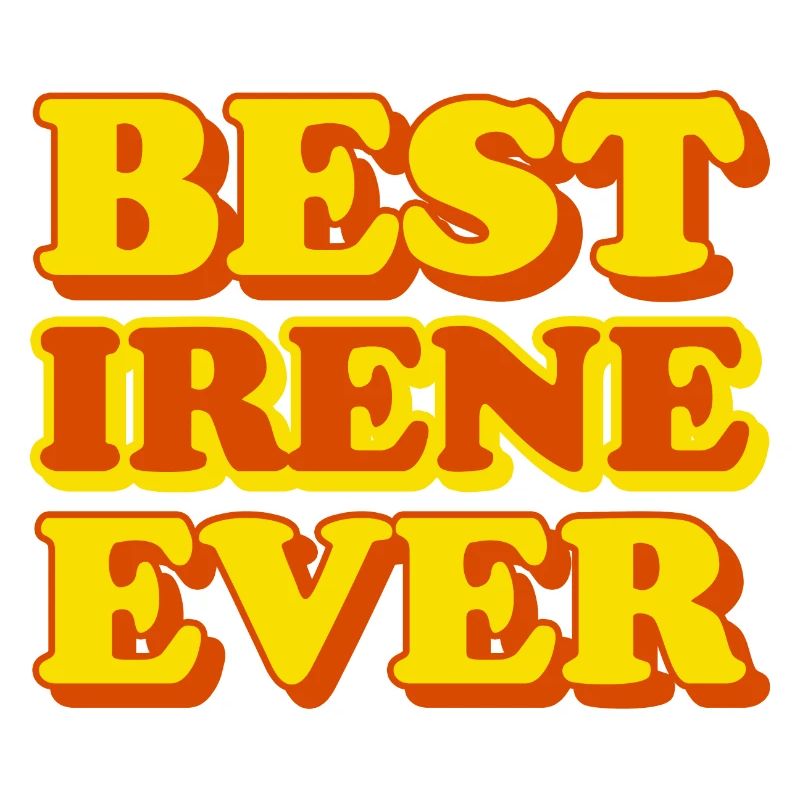 Funny gift with first name Irene