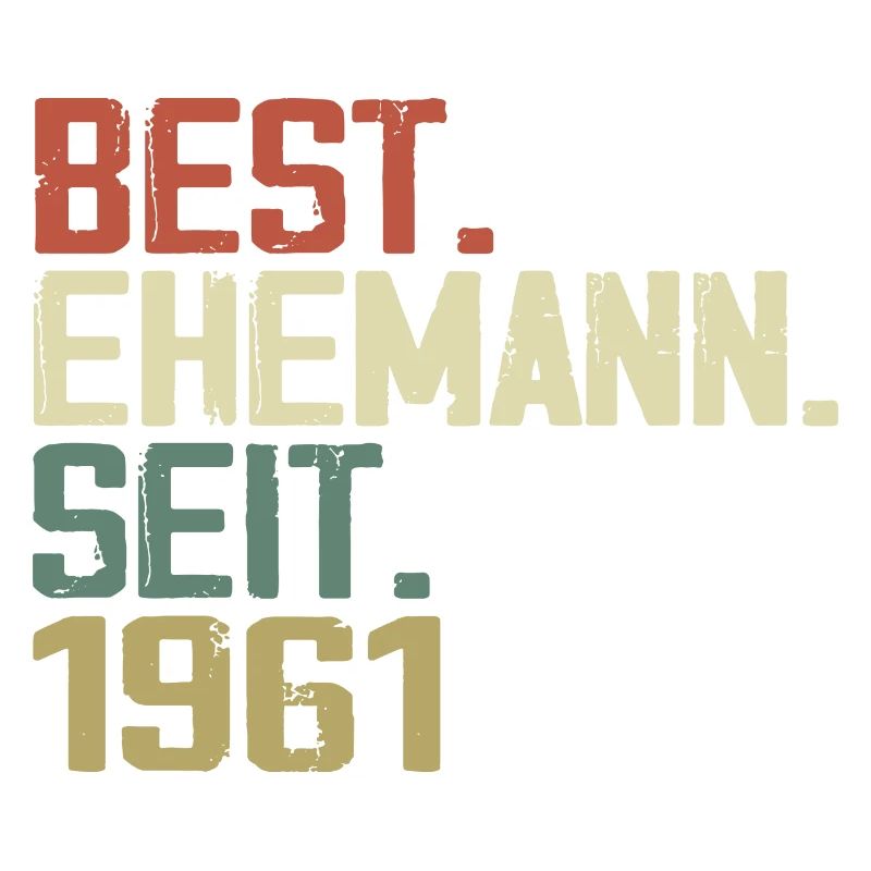 Best Ehemann Seit 1961 Geburtstagsgeschenk 1961