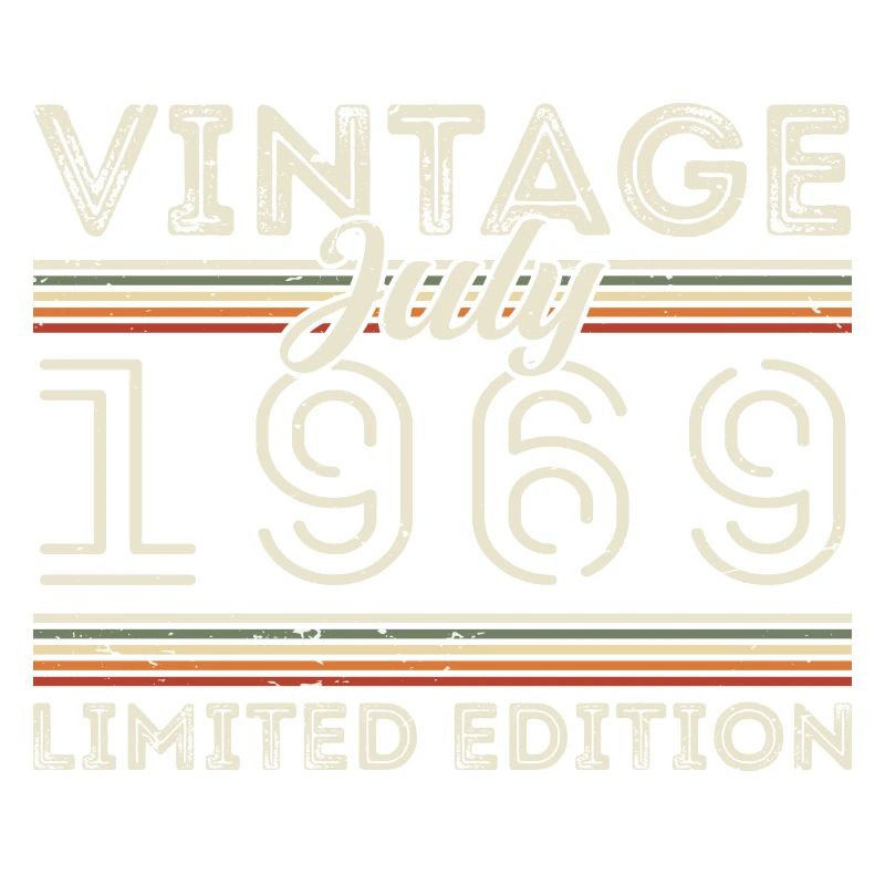 Juli 1969 Juli Geburtstagsgeschenk Juli 1969