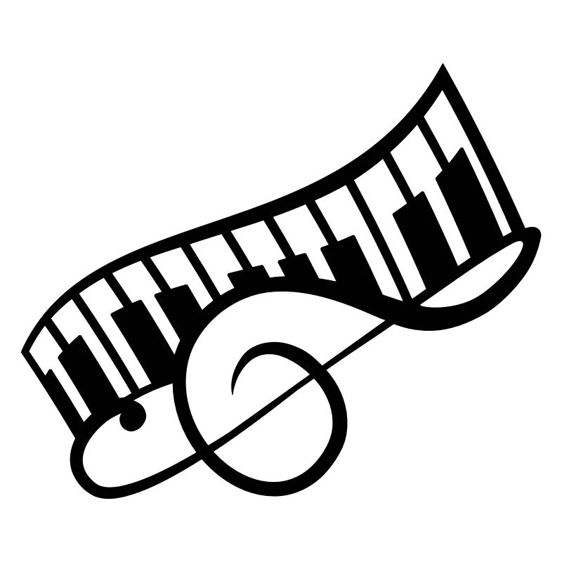 Music clef Note Piano Keybord Piano