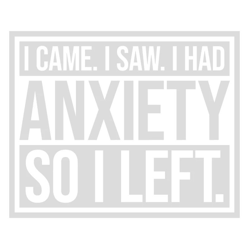 J’avais de l’anxiété en disant