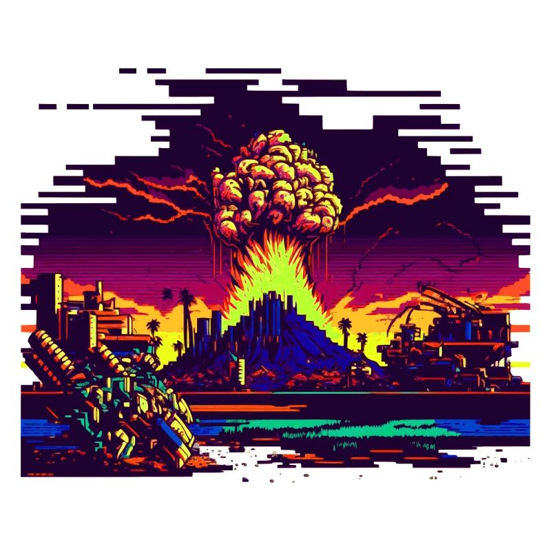 Quand la bombe atomique explose en 8 bits