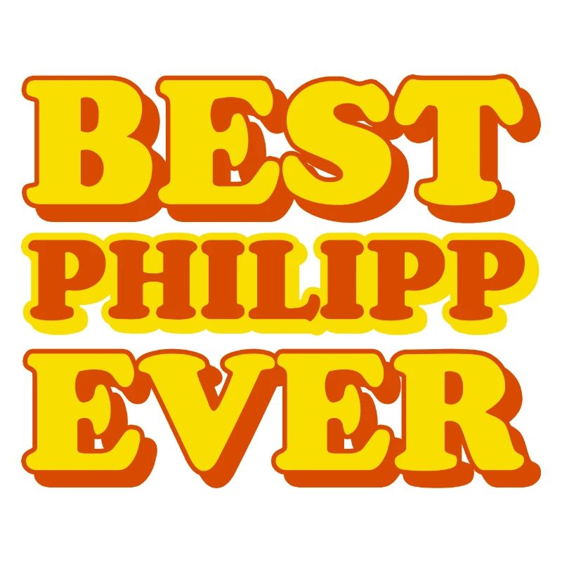 Funny gift with first name Philipp