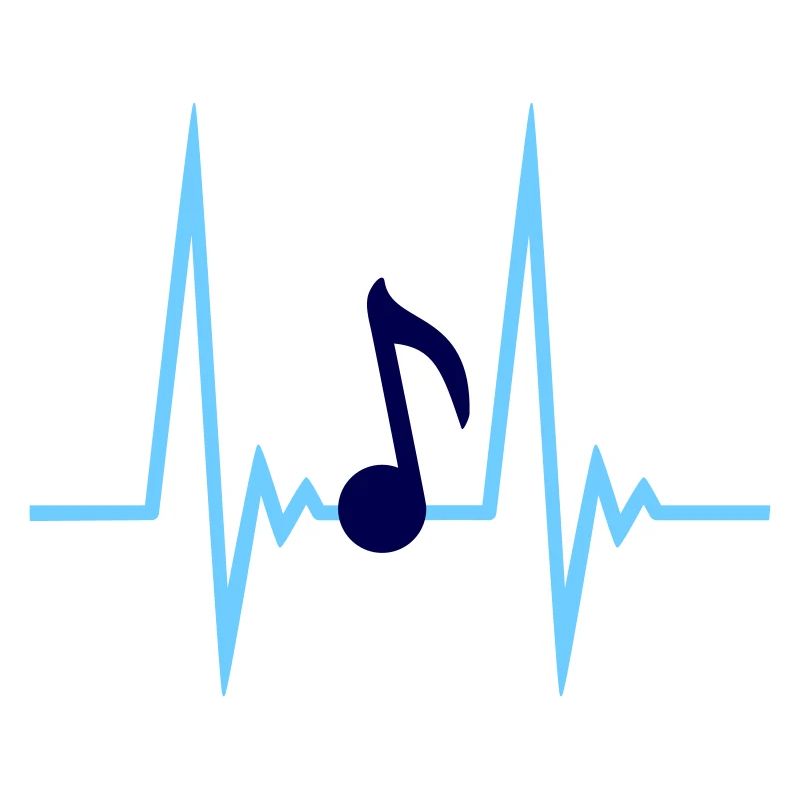 Musik Musiknote Puls Frequenz Note Herzschlag