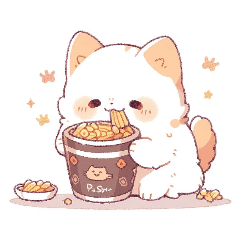 Chats spaghetti - Le chat s’amuse avec le passé