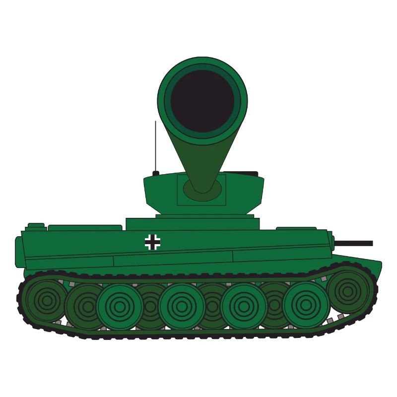 Panzerturm-Geschützrohr