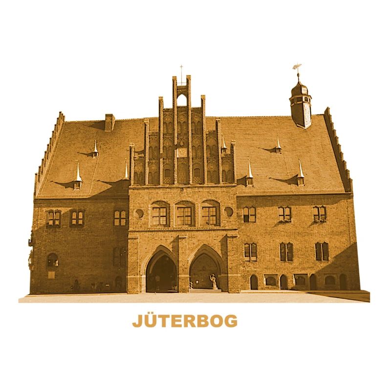 Jüterbog Town Hall Teltow Fläming Brandenburg