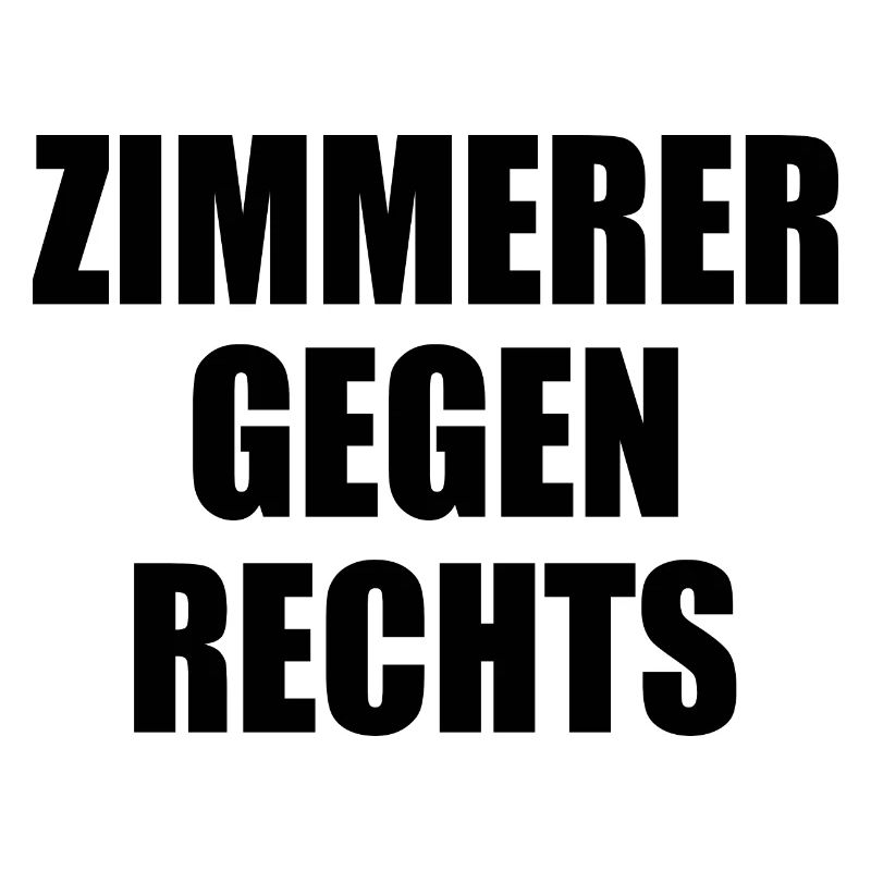 Zimmerer gegen rechts