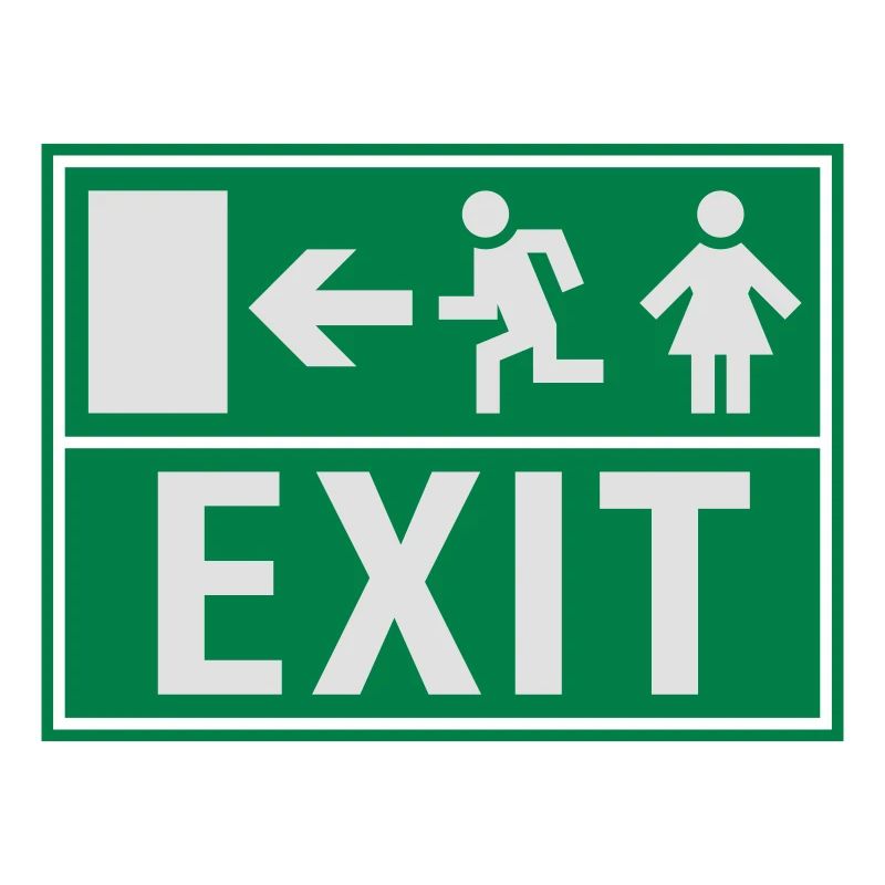 EXIT (FIRE EXIT)