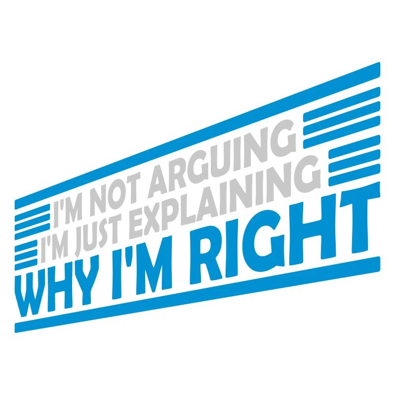I m not arguing