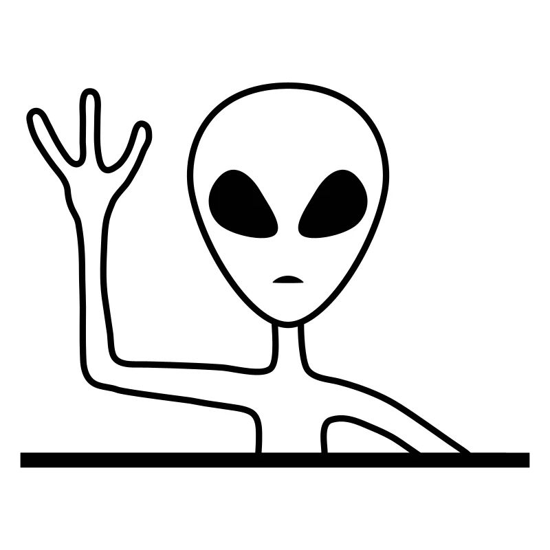 Friendly Grey Male Alien