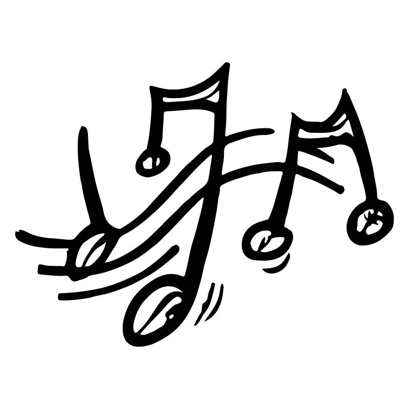 Partition de musique Vector Idée cadeau