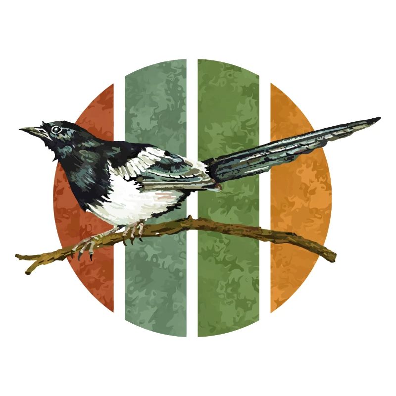 Bunter Vogel