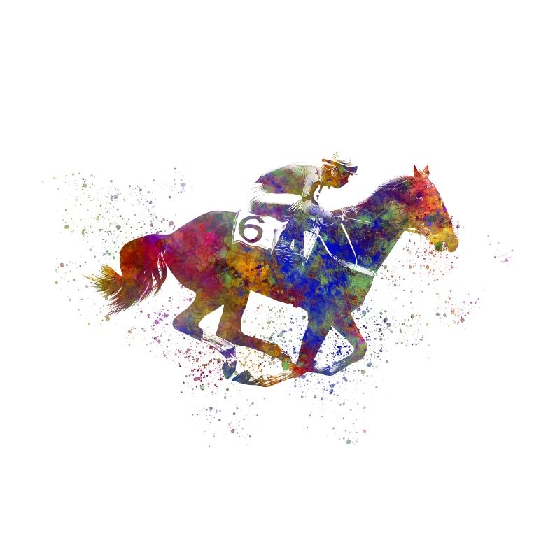 Cavalier à cheval